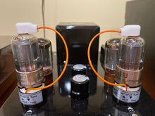 Load image into Gallery viewer, Matched Pair National Union NU 6J7 6J7GT Vacuum Tubes Valves Glass Bottles
