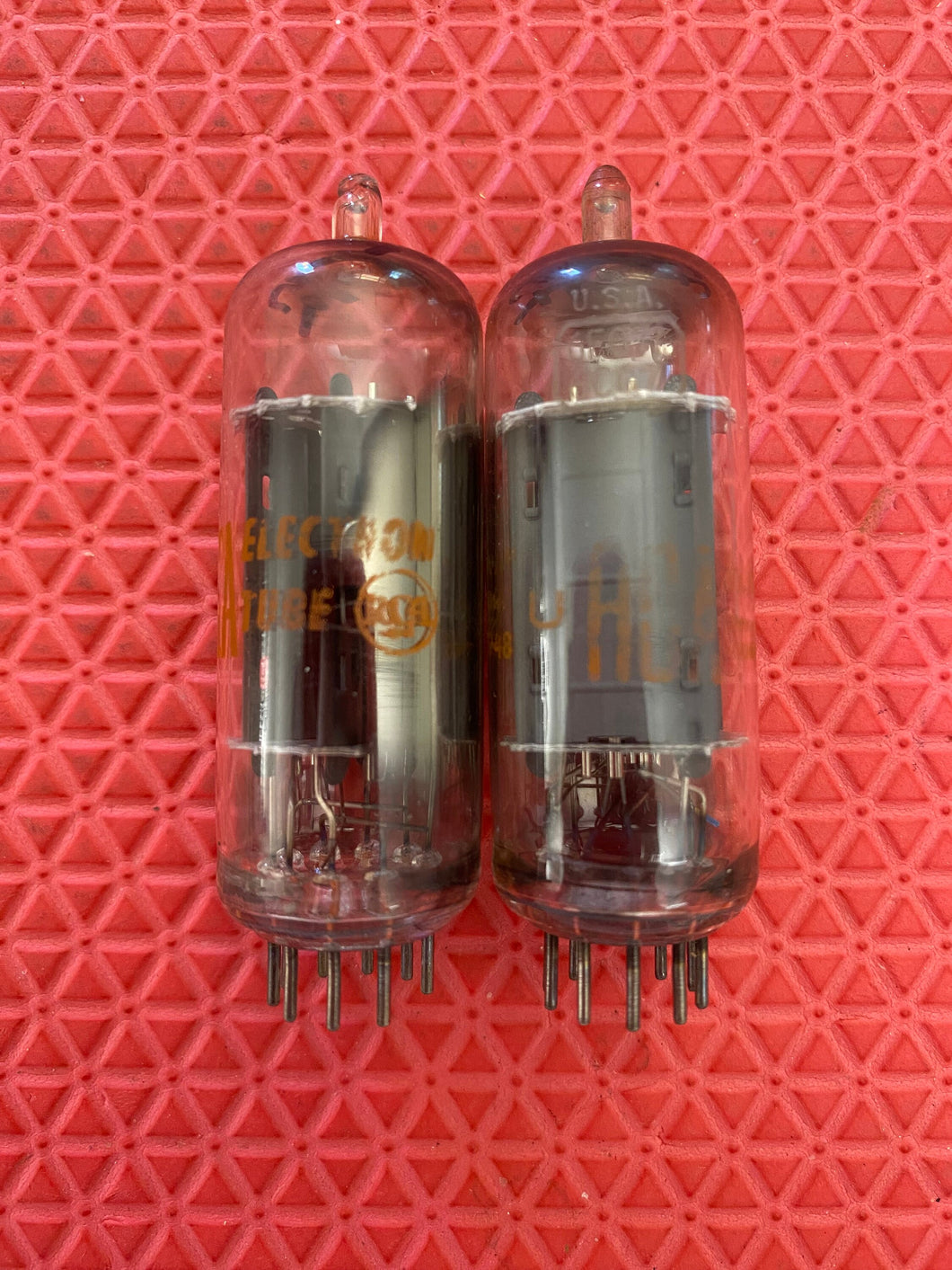 Matched Pair RCA 6FQ7 / 6CG7 Vacuum Tubes Valves NOS NIB