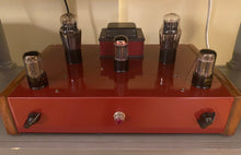 Load image into Gallery viewer, Matched Pair Sylvania 6SN7 6SN7GTB Vacuum Tubes Valves Black Wing Plate Copper Support Rods
