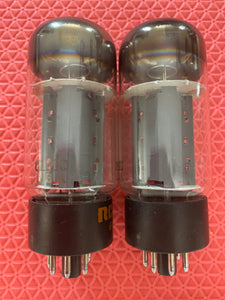 Matched Pair RCA Gray Plate 6L6 6L6GC Vacuum Tubes Valves NOS-Testing