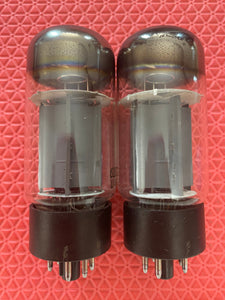 Matched Pair RCA Gray Plate 6L6 6L6GC Vacuum Tubes Valves NOS-Testing