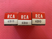Load image into Gallery viewer, 3 RCA 6B10 Vacuum Tubes NOS NIB Lot Of Three
