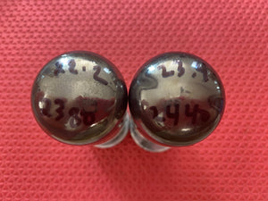 Matched Pair RCA Gray Plate 6L6 6L6GC Vacuum Tubes Valves NOS-Testing