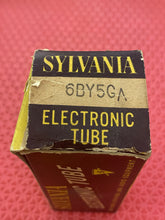 Load image into Gallery viewer, Sylvania 6BY5 6BY5GA Vacuum Tube Valve NOS NIB
