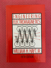 Load image into Gallery viewer, William H. Hayt, Jr. Engineering Electromagnetics Fifth Edition McGraw Hill Book Company 0-07-027406-1
