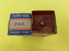 Load image into Gallery viewer, 2 US-Made 24 #24 24A Vacuum Tubes Valves NOS NIB Lot Of Two
