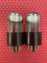 Load image into Gallery viewer, Matched Pair Sylvania Bad Boy 12SN7 12SN7GT Vacuum Tubes Valves NOS-Testing
