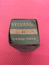Load image into Gallery viewer, Sylvania Number / Type 41 #41 Vacuum Tube Valve NOS NIB
