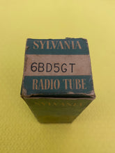 Load image into Gallery viewer, Sylvania 6BD5 6BD5GT Vacuum Tube Valve NOS NIB
