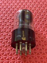 Load image into Gallery viewer, Matched Pair RCA 6SN7 6SN7GTB Vacuum Tubes Valves Black Plate
