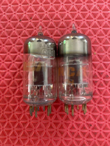 2 RCA 6X8 Vacuum Tubes Valves NOS NIB Lot Of Two