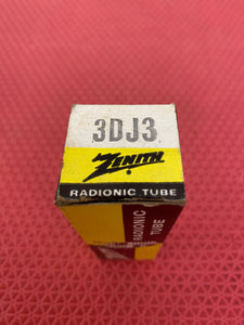 Zenith 3DJ3 Vacuum Tube Valve NOS NIB