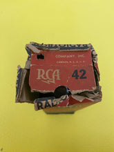 Load image into Gallery viewer, RCA Number / Type 42 #42 Vacuum Tube Valve NOS NIB
