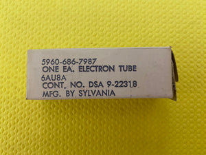 Sylvania 6AU8 6AU8A Vacuum Tube Valve NOS NIB
