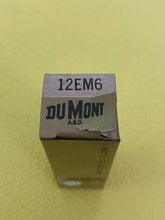 Load image into Gallery viewer, DuMont 12EM6 Vacuum Tube Valve NOS NIB

