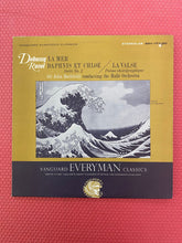 Load image into Gallery viewer, Debussy La Mer Ravel Dapphnis Et Chloe La Valse Stereo Vinyl LP Halle Orchestra Vanguard Records SRV 177 SD
