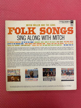 Load image into Gallery viewer, Folk Songs Sing Along With Mitch -- Mitch Miller And The Gang Columbia Vinyl LP CL 1316
