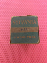 Load image into Gallery viewer, Sylvania 14E7 Vacuum Tube Valve NOS NIB
