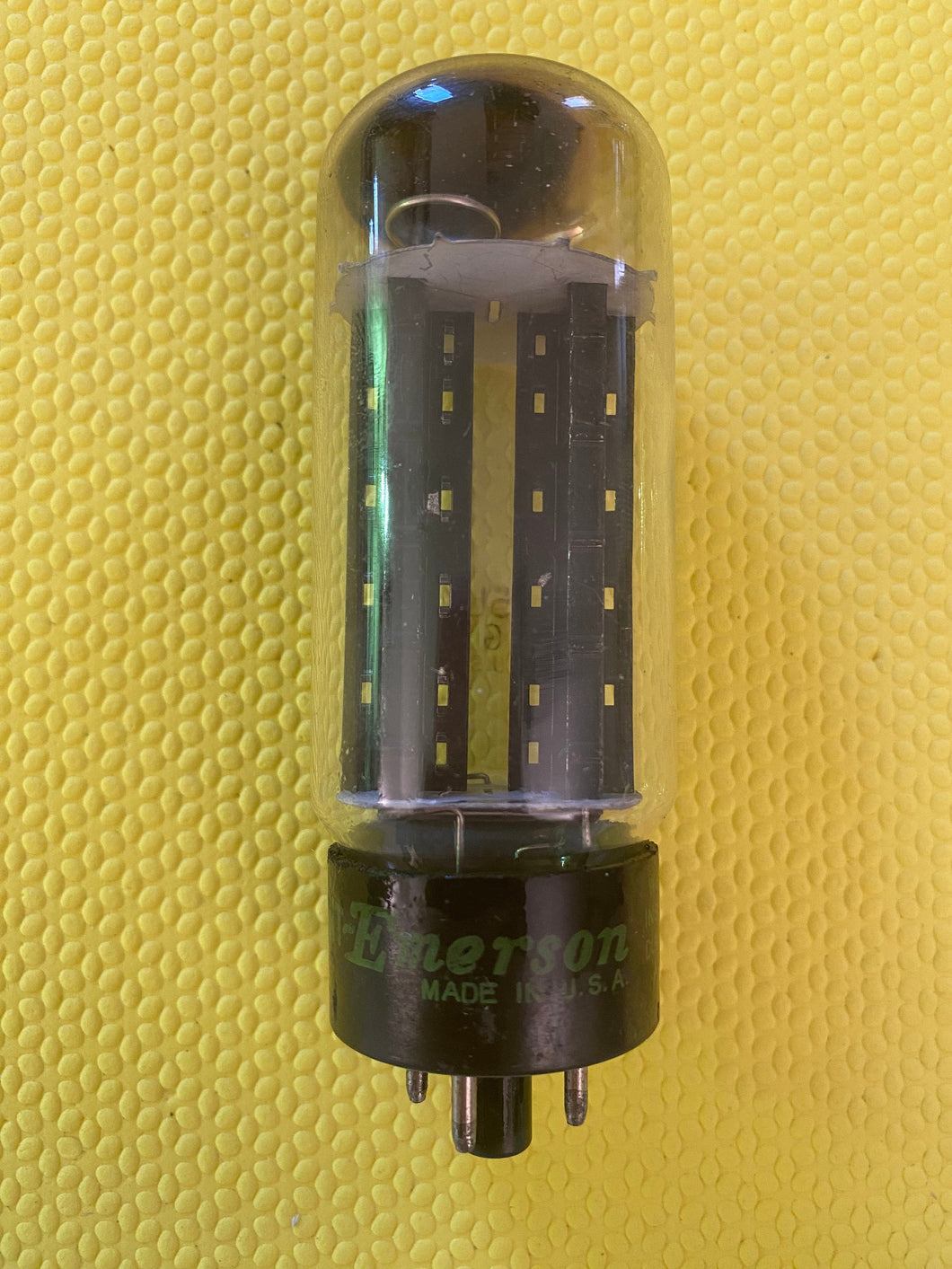Sylvania 5U4 5U4GB Vacuum Tube Valve Rectifier Black Plate