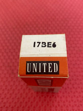 Load image into Gallery viewer, United 17BE6 Vacuum Tube Valve NOS NIB
