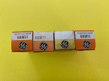 Load image into Gallery viewer, 4 General Electric GE 8BM11 Vacuum Tubes Valves NOS NIB Lot Of Four
