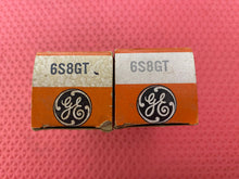 Load image into Gallery viewer, 2 General Electric GE 6S8 6S8GT Vacuum Tubes Valves NOS NIB Lot Of Two

