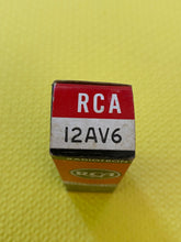 Load image into Gallery viewer, RCA 12AV6 Vacuum Tube Valve NOS NIB
