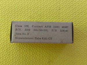 Westinghouse 6101 6101/CT Vacuum Tube Valve Industrial Version NOS NIB