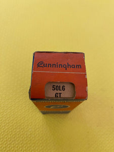 Cunningham 50L6 50L6GT Vacuum Tube Valve NOS NIB