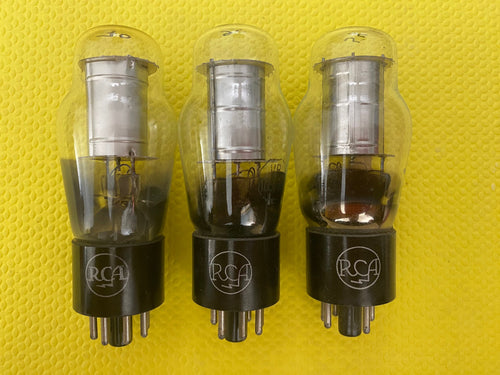 3 RCA 0C3 0C3 VR105 VR105-30 Vacuum Tubes Valves Lot Of Three