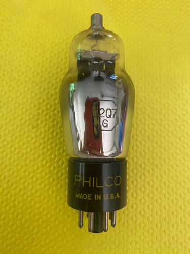 Philco 12Q7 12Q7G Vacuum Tube Valve NOS NIB