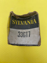 Load image into Gallery viewer, Sylvania 33GT7 Vacuum Tube Valve NOS NIB
