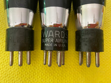 Load image into Gallery viewer, 3 Ken-Rad 6D6 Vacuum Tubes Valves Black Glass Lot of Three
