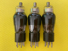 Load image into Gallery viewer, 3 Ken-Rad 6D6 Vacuum Tubes Valves Black Glass Lot of Three
