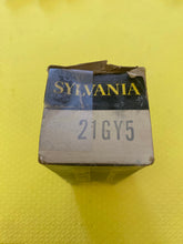 Load image into Gallery viewer, Sylvania 21GY5 Vacuum Tube Valve NOS NIB

