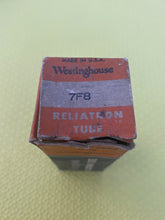 Load image into Gallery viewer, Westinghouse 7F8 Vacuum Tube NOS NIB
