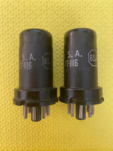 Load image into Gallery viewer, Matched Pair RCA JAN-CRC-6SJ7 6SJ7 VT116 Vacuum Tubes Valves Milspec World War Two Vintage
