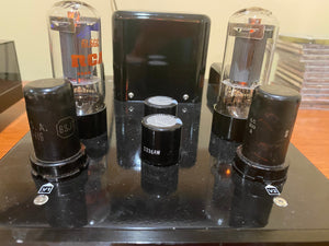 Matched Pair RCA JAN-CRC-6SJ7 6SJ7 VT116 Vacuum Tubes Valves Milspec World War Two Vintage