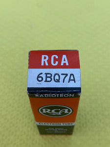 RCA 6BQ7 6BQ7A Vacuum Tube Valve Black Plate NOS NIB For Your Schiit
