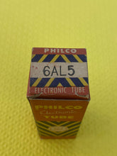 Load image into Gallery viewer, Philco 6AL5 Vacuum Tube Valve NOS NIB
