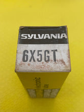 Load image into Gallery viewer, Sylvania 6X5 6X5GT Vacuum Tube Valve NOS NIB
