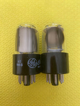 Load image into Gallery viewer, Matched Pair General Electric GE 12SN7 12SN7GTA Vacuum Tubes Valves NOS NIB
