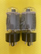 Load image into Gallery viewer, Matched Pair General Electric GE 6L6 6L6GC Vacuum Tubes Valves NOS NIB
