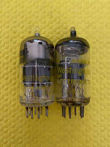 2 Westinghouse 6HG8 ECF86 Vacuum Tubes Valves NOS NIB Lot Of Two