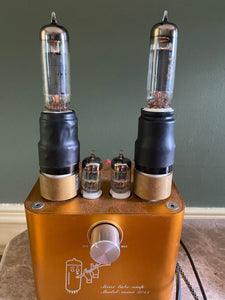 Pair Raytheon 7189 / 6BQ5 / EL84 Vacuum Tubes Valves