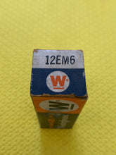 Load image into Gallery viewer, Westinghouse 12EM6 Vacuum Tube Valve NOS NIB
