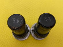 Load image into Gallery viewer, Matched Pair RCA JAN-CRC-6SJ7 6SJ7 VT116 Vacuum Tubes Valves Milspec World War Two Vintage
