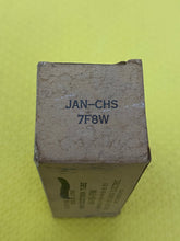 Load image into Gallery viewer, Sylvania 7F8 7F8W JANCHS7F8W Vacuum Tube Valve Milspec NOS NIB
