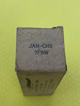 Load image into Gallery viewer, Sylvania 7F8 7F8W JANCHS7F8W Vacuum Tube Milspec NOS NIB
