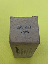 Load image into Gallery viewer, Sylvania 7F8 7F8W JANCHS7F8W Vacuum Tube Milspec NOS NIB
